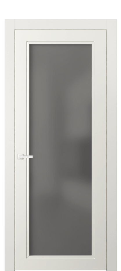 Дверь межкомнатная Neo Classic 8000 Матовый жемчужный Сатинированное серое стекло, триплекс Гладкий компланарный наличник МЖМ Цена 393860 ₸ Наличники уже входят в базовый комплект. Фабрика дверей Волховец 8 (800) 551 43 19 Межкомнатная дверь Neo Classic 8000 Матовый жемчужный Сатинированное серое стекло, триплекс Цена 393860 ₸ | Volhovec