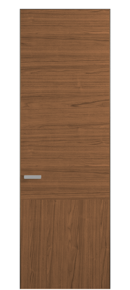 Дверь межкомнатная Rift 0204 Орех умбра матовый рифт  Скрытый короб Черный Цена 484200 ₸ Наличники уже входят в базовый комплект. Фабрика дверей Волховец 8 (800) 551 43 19 Межкомнатная дверь Rift 0204 Орех умбра матовый рифт  Цена 484200 ₸ | Volhovec