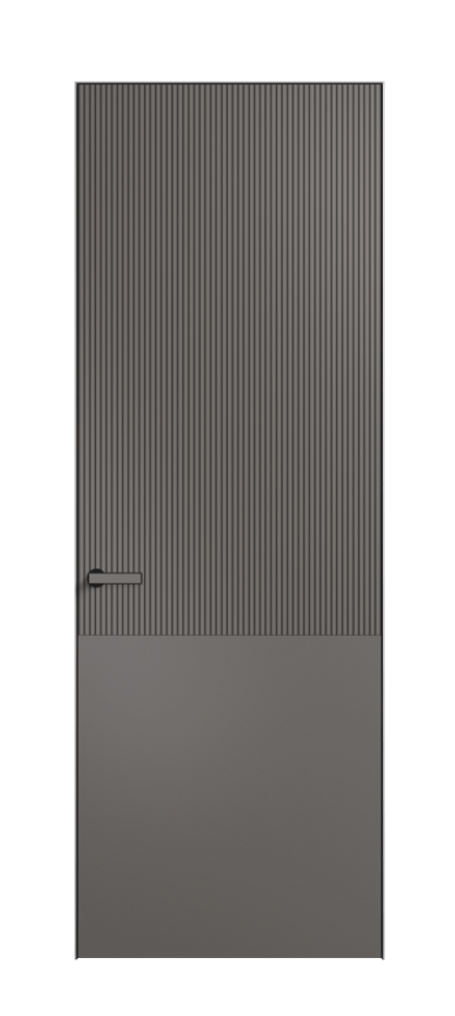 Межкомнатная дверь Вельвет 8205 Матовый классический серый. Цена 417458  | Volhovec