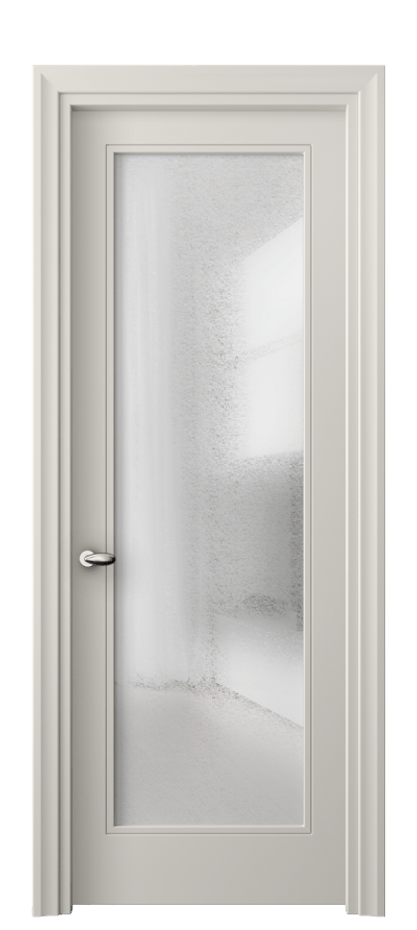 Дверь межкомнатная Esse 8502 Матовый облачно-серый Фактурное стекло "Лёд", триплекс, 8 мм Фигурный универсальный наличник МОС Цена 449900 ₸ Наличники уже входят в базовый комплект. Фабрика дверей Волховец 8 (800) 551 43 19 Межкомнатная дверь Esse 8502 Матовый облачно-серый Фактурное стекло "Лёд", триплекс, 8 мм Цена 449900 ₸ | Volhovec
