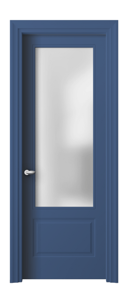 Дверь межкомнатная Esse 8542 Матовый белоснежный Сатинированное стекло Фигурный универсальный наличник МБЛ Цена 536200 ₸ Наличники уже входят в базовый комплект. Фабрика дверей Волховец 8 (800) 551 43 19 Межкомнатная дверь Esse 8542 Матовый белоснежный Сатинированное стекло Цена 536200 ₸ | Volhovec