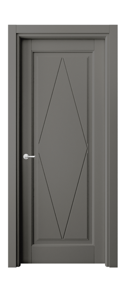Межкомнатная дверь Тоскана Ромбо 6341 Матовый классический серый  Цена 759016 ₸ | Volhovec