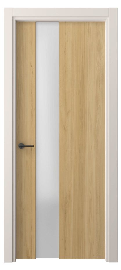 Межкомнатная дверь Freedom 4224 Солнечный вяз Сатинированное стекло Цена 203700 ₸ | Volhovec