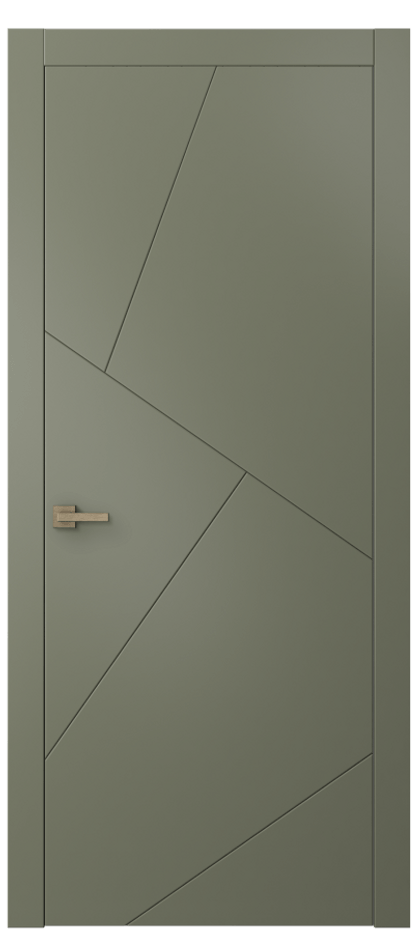 Межкомнатная дверь Linea 8058 Матовый оливковый тёмный  Цена 360670 ₸ | Volhovec