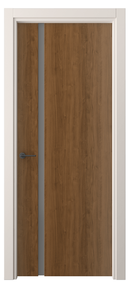 Дверь межкомнатная Freedom 4222 Лесной орех Сатинированное серое стекло, триплекс, 8 мм Классический гладкий наличник ПЭТБ  Цена 239000 ₸ Наличники уже входят в базовый комплект. Фабрика дверей Волховец 8 (800) 551 43 19 Межкомнатная дверь Freedom 4222 Лесной орех Сатинированное серое стекло, триплекс, 8 мм Цена 239000 ₸ | Volhovec