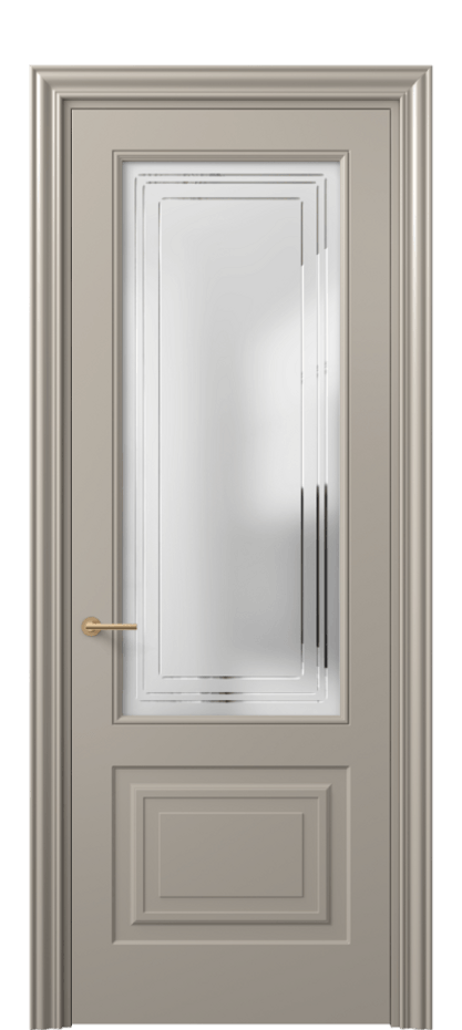 Дверь межкомнатная Mascot 8452 Матовый бисквитный Сатинированное стекло с гравировкой "Грани", триплекс Фигурный наличник МБСК Цена 411830 ₸ Наличники уже входят в базовый комплект. Фабрика дверей Волховец 8 (800) 551 43 19 Межкомнатная дверь Mascot 8452 Матовый бисквитный Сатинированное стекло с гравировкой "Грани", триплекс Цена 411830 ₸ | Volhovec