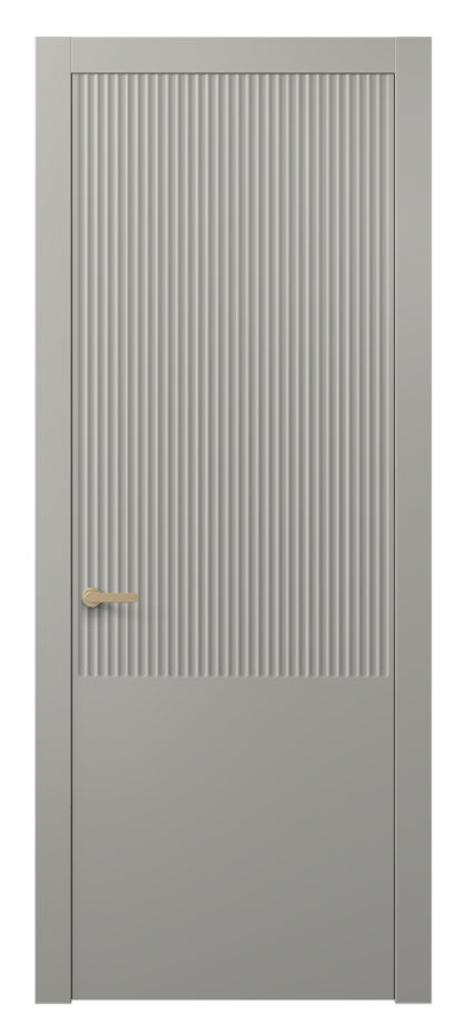 Межкомнатная дверь Альба АКП 8646 Матовый нейтральный серый  Цена 335091 ₸ | Volhovec
