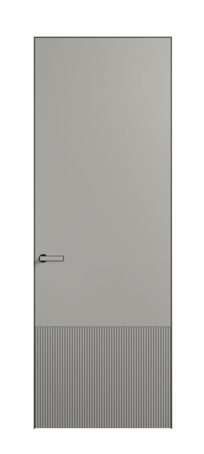 Межкомнатная дверь Вельвет АКП 8202 Матовый нейтральный серый. Цена 448643  | Volhovec