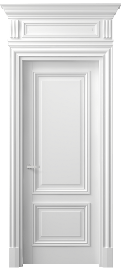 Межкомнатная дверь Антик 7303 Матовый белоснежный  Цена 1240664 ₸ | Volhovec