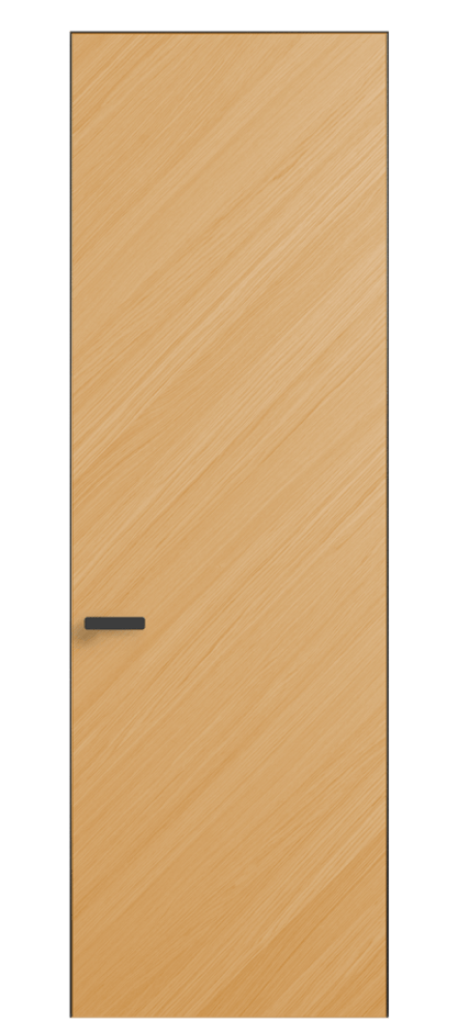 Дверь межкомнатная Rift 0200 Дуб золотой матовый рифт  Скрытый короб Черный Цена 484200 ₸ Наличники уже входят в базовый комплект. Фабрика дверей Волховец 8 (800) 551 43 19 Межкомнатная дверь Rift 0200 Дуб золотой матовый рифт  Цена 484200 ₸ | Volhovec