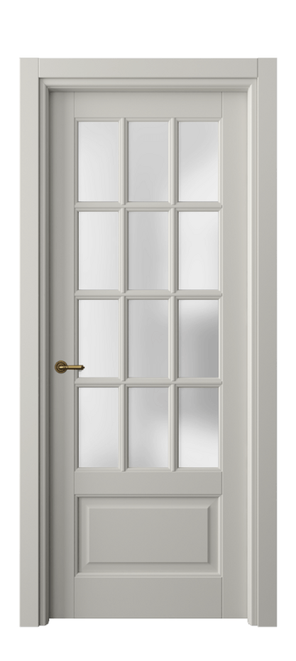 Межкомнатная дверь Toscana Grigliato 6313 Бук тёплый серый Сатинированное стекло Цена 712600 ₸ | Volhovec