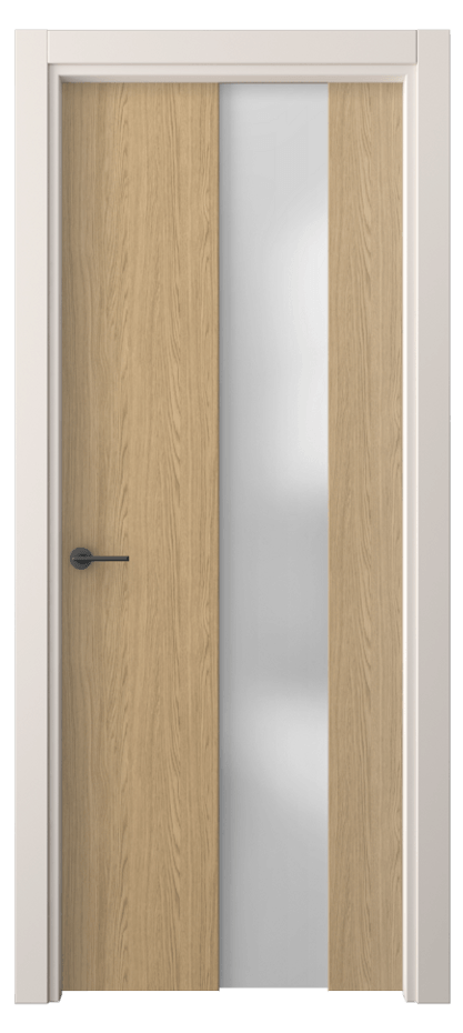 Межкомнатная дверь Freedom 4226 Жемчужный дуб Сатинированное стекло Цена 203700 ₸ | Volhovec