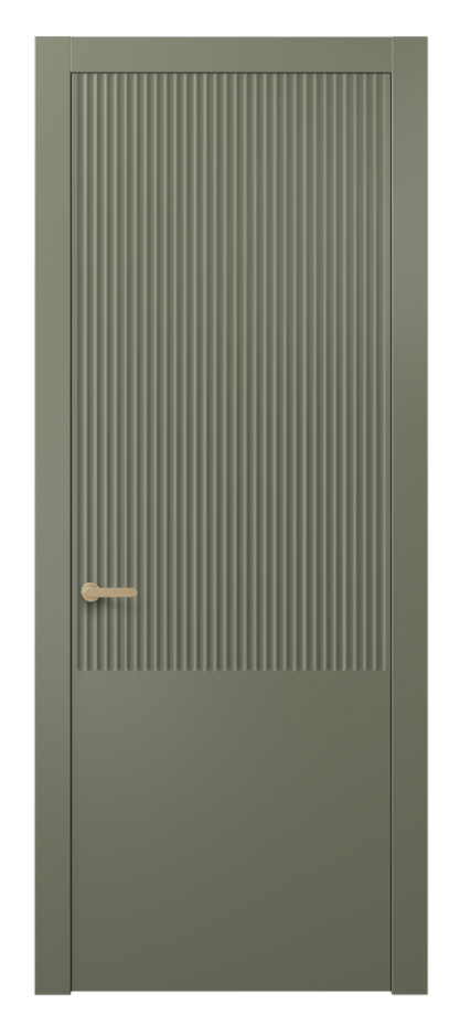 Межкомнатная дверь Alba 8646 Матовый оливковый тёмный  Цена 299510 ₸ | Volhovec