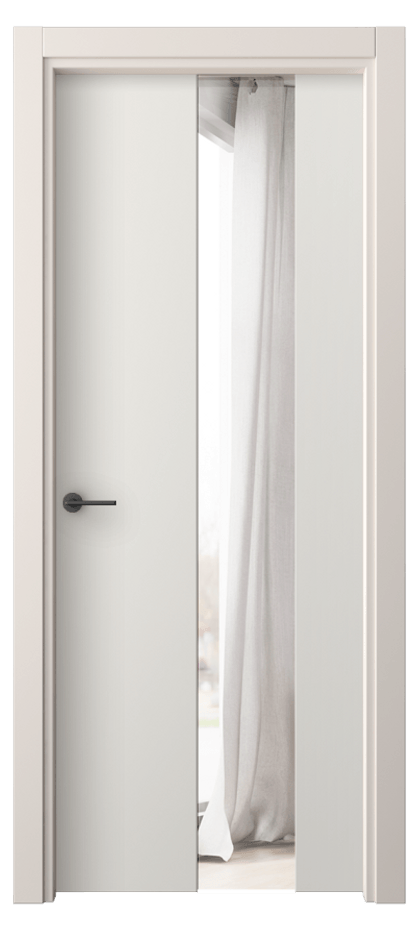 Межкомнатная дверь Freedom 4226 ПЭТ белоснежный Двустороннее зеркало, триплекс Цена 202200 ₸ | Volhovec