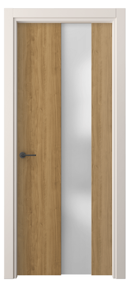 Межкомнатная дверь Freedom 4226 Грецкий орех Сатинированное стекло Цена 254600 ₸ | Volhovec