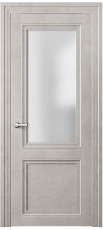 Дверь межкомнатная Centro 2524 Леон серебро Сатинированное стекло Каскадный наличник ЛСЕ Цена 383750 ₸ Наличники уже входят в базовый комплект. Фабрика дверей Волховец 8 (800) 551 43 19 Межкомнатная дверь Centro 2524 Леон серебро Сатинированное стекло Цена 383750 ₸ | Volhovec