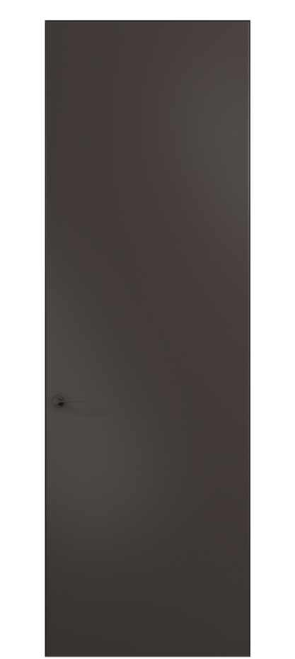 Межкомнатная дверь Planum Pro 0010 Матовый антрацит  Цена 275100 ₸ | Volhovec