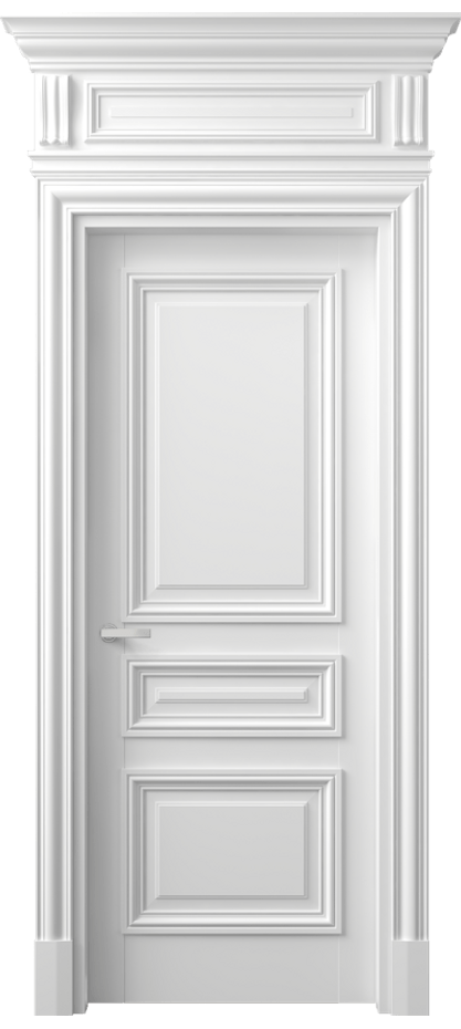 Межкомнатная дверь Антик 7305 Матовый белоснежный  Цена 1240664 ₸ | Volhovec