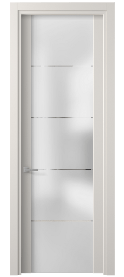 Дверь межкомнатная Планум 4114 Матовый пудровый белый Сатинированное стекло с гравировкой «КВАДРО», триплекс Гладкий наличник МПБЛ Цена 455860 ₸ Наличники уже входят в базовый комплект. Фабрика дверей Волховец 8 (800) 551 43 19 Межкомнатная дверь Планум 4114 Матовый пудровый белый Сатинированное стекло с гравировкой «КВАДРО», триплекс Цена 455860 ₸ | Volhovec