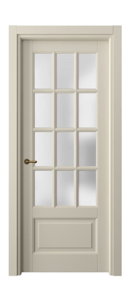 Межкомнатная дверь Toscana Grigliato 6313 Бук бежево-серый Сатинированное стекло Цена 712600 ₸ | Volhovec
