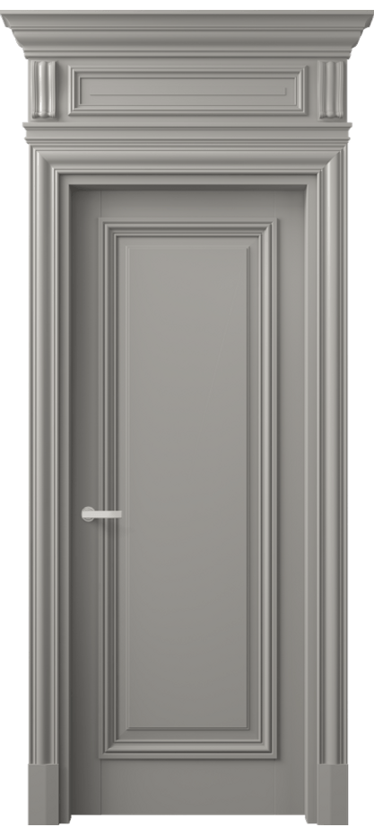 Межкомнатная дверь Антик 7301 Матовый нейтральный серый  Цена 1240664 ₸ | Volhovec