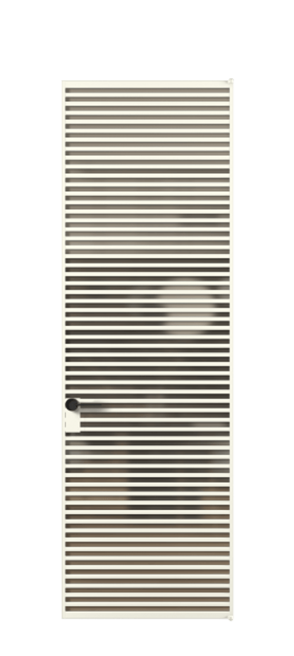 Алюминиевая дверь АЛПЛ040.07 Алюминий жемчужный Сатинированное бронзовое стекло, триплекс Цена 1207380  | Volhovec