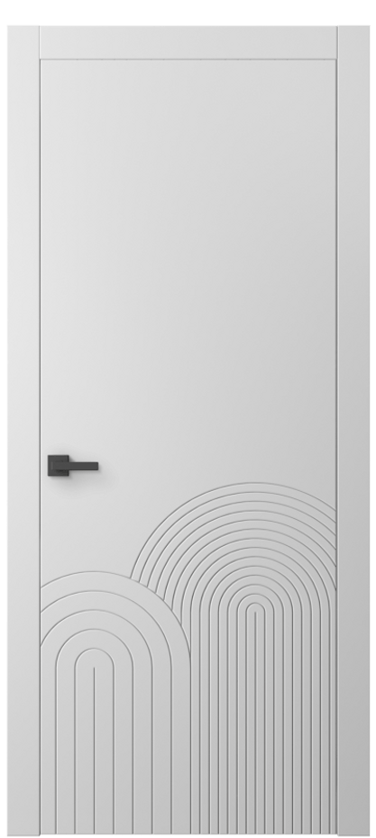 Межкомнатная дверь Linea АКП 8059 Матовый белоснежный  Цена 395000 ₸ | Volhovec