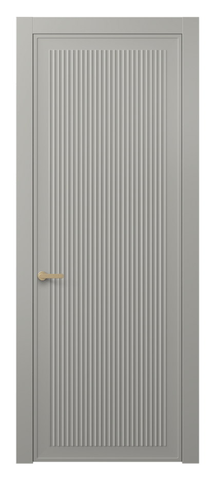 Межкомнатная дверь Альба 8642 Матовый нейтральный серый  Цена 303904 ₸ | Volhovec