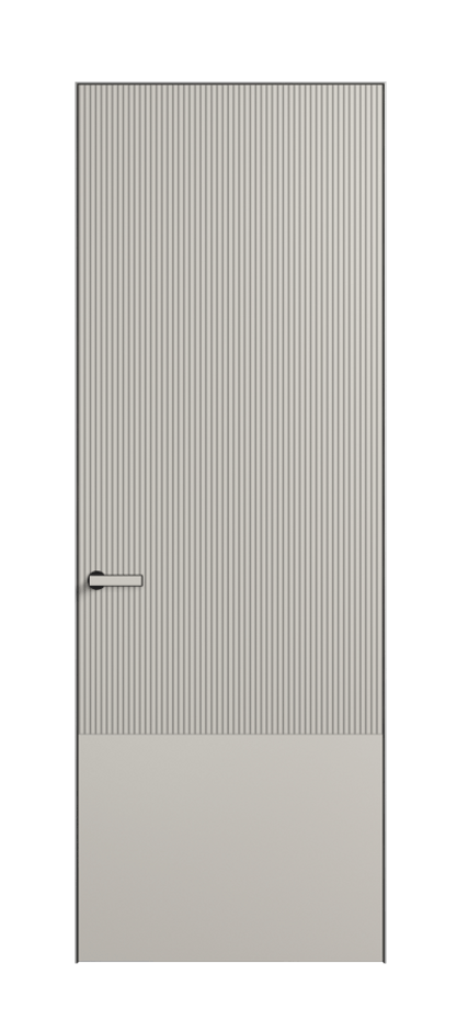 Межкомнатная дверь Вельвет АКП 8203 Матовый облачно-серый. Цена 448643  | Volhovec