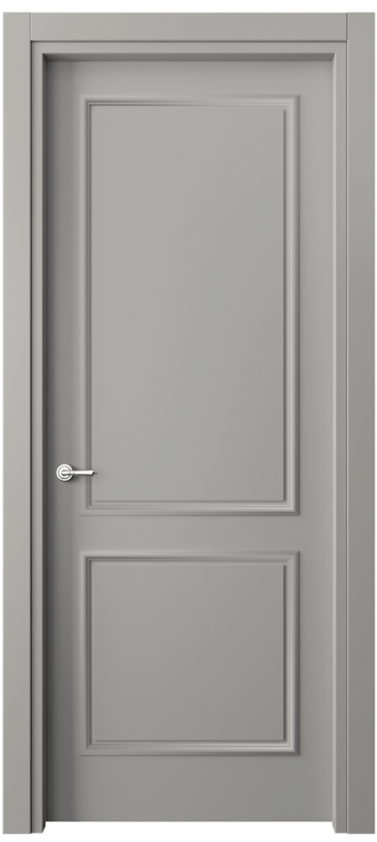 Дверь межкомнатная Paris 8121 Матовый нейтральный серый Гладкий наличник МНСР Цена 322480 ₸ Наличники уже входят в базовый комплект. Фабрика дверей Волховец 8 (800) 551 43 19 Межкомнатная дверь Paris 8121 Матовый нейтральный серый Цена 322480 ₸| Volhovec