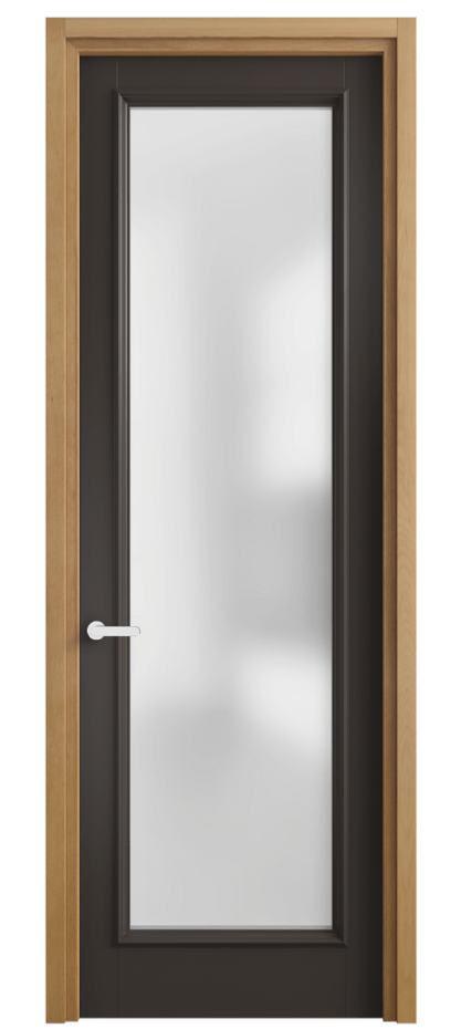 Дверь межкомнатная Charm 6702 Бук антрацит Сатинированное стекло Узкий классический наличник БНМ Цена 590300 ₸ Наличники уже входят в базовый комплект. Фабрика дверей Волховец 8 (800) 551 43 19 Межкомнатная дверь Charm 6702 Бук антрацит Сатинированное стекло Цена 590300 ₸ | Volhovec