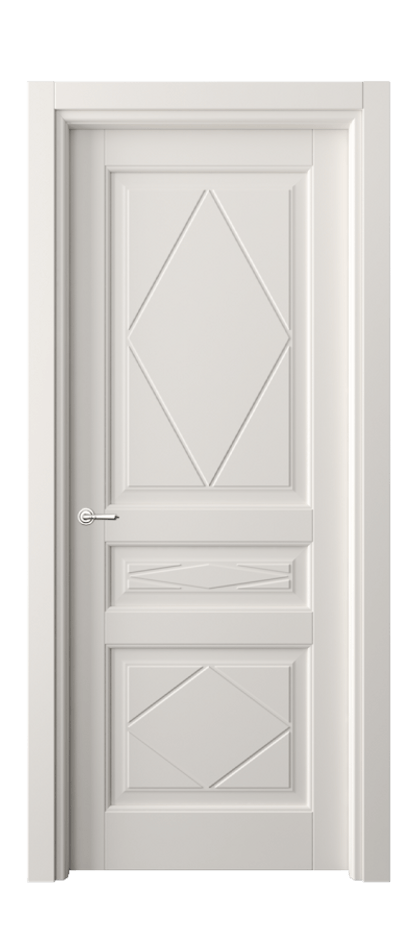 Межкомнатная дверь Тоскана Ромбо 6345 Матовый пудровый белый  Цена 787744 ₸ | Volhovec