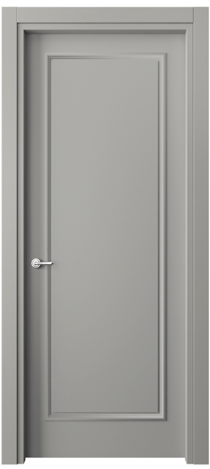 Дверь межкомнатная Paris 8101 Матовый нейтральный серый  Гладкий наличник МНСР Цена 378760 ₸ Наличники уже входят в базовый комплект. Фабрика дверей Волховец 8 (800) 551 43 19 Межкомнатная дверь Paris 8101 Матовый нейтральный серый  Цена 378760 ₸| Volhovec
