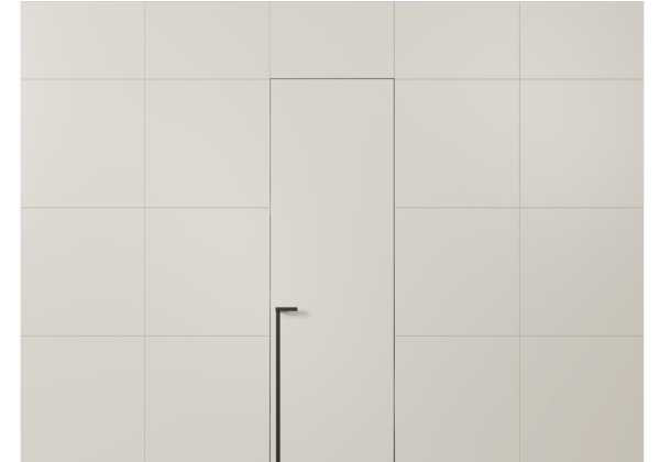 Панели для отделки стен Стеновая панель в эмали Матовый облачно-серый. Цвет Матовый облачно-серый. Материал Гладкая эмаль. Коллекция Эмаль. Картинка.