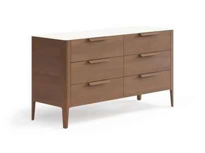 Мебель Комод Piega 6 ящиков. Цвет Дуб каштановый матовый. Материал Массив дуба матовый. Коллекция Комод Piega 6 ящиков. Фото. Мебель Комод Piega 6 ящиков. Цвет Дуб каштановый матовый. Материал Массив дуба матовый. Коллекция Комод Piega 6 ящиков. Картинка.