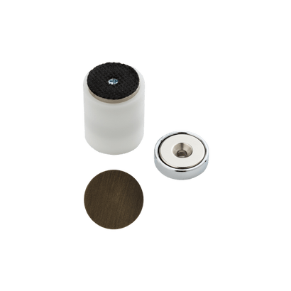 Фурнитура для дверей Магнитный ригель. Цвет Бронза. Коллекция Магнитный ригель. Картинка.