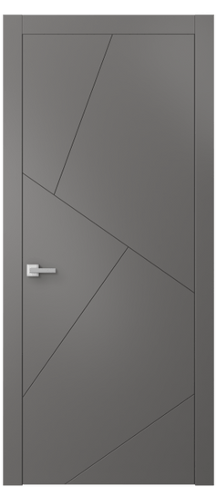 Дверь межкомнатная Межкомнатная дверь Linea АКП 8058 Гладкая эмаль (линея, линеа, линия, ленея, линэяб линэя, kbytf, kbytz). Цвет Матовый классический серый. Материал Гладкая эмаль. Коллекция Linea. Картинка.