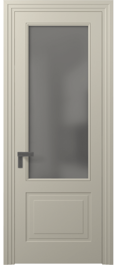 Дверь межкомнатная Межкомнатная дверь Rocca 8352 Гладкая эмаль (рокка, росса, рока, роса, рокко, rocco, roco, rokko, roko, rokka, hjrrfr). Цвет Матовый бежево-серый. Материал Гладкая эмаль. Коллекция Rocca. Картинка.