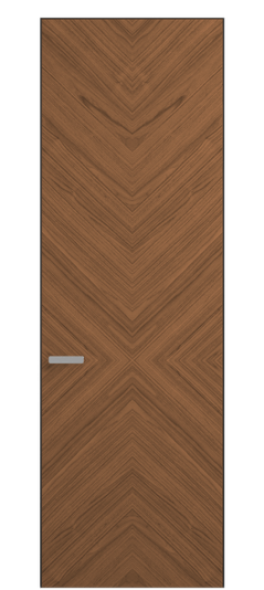 Дверь межкомнатная Межкомнатная дверь Rift АКП 0205 Радиальный шпон Naturwood (рифт, риф,  hban). Цвет Орех умбра матовый рифт. Материал Радиальный шпон Naturwood. Коллекция Rift. Картинка.