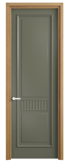 Дверь межкомнатная 6707 БОТ. Цвет Бук оливковый тёмный. Материал Массив бука эмаль. Коллекция Charm. Картинка.