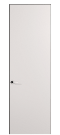 Дверь межкомнатная 0010 ПЭКС . Цвет ПЭТ кремово-серый. Материал ПЭТ. Коллекция Планум Про. Картинка.
