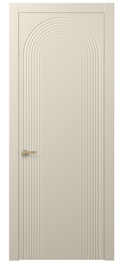 Дверь межкомнатная АКП 8648 МБСР. Цвет Матовый бежево-серый. Материал Гладкая эмаль. Коллекция Альба. Картинка.