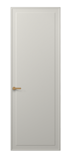 Дверь межкомнатная АКП 8602 МТСР. Цвет Матовый тёплый серый. Материал Гладкая эмаль. Коллекция Frame. Картинка.