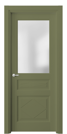 Межкомнатная дверь 6344 Тростниково-зелёный RAL 6013. Цвет RAL Тростниково-зелёный RAL 6013. Материал Массив бука эмаль. Коллекция Toscana Rombo. Фото. Дверь межкомнатная 6344 Тростниково-зелёный RAL 6013. Цвет RAL Тростниково-зелёный RAL 6013. Материал Массив бука эмаль. Коллекция Toscana Rombo. Картинка.