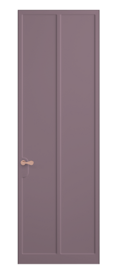 Дверь межкомнатная 7511 Пастельно-фиолетовый RAL 4009. Цвет RAL Пастельно-фиолетовый RAL 4009. Материал Гладкая эмаль. Коллекция Softform. Картинка.