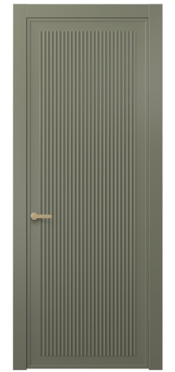Дверь межкомнатная Межкомнатная дверь Alba АКП 8642 Гладкая эмаль (алба, альба, алва, альва, фдиф). Цвет Матовый оливковый тёмный. Материал Гладкая эмаль. Коллекция Alba. Картинка.