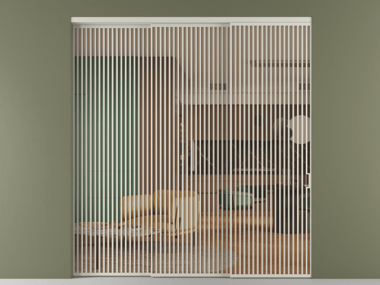 Алюминевая перегородка vn3_06_ Алюминий тёплый серый Прозрачное оранжевое стекло, триплекс, 6мм. Цвет Алюминий тёплый серый. Материал Алюминий в эмали. Коллекция Перегородка Formato внутри проёма 3 створки с синхронным механизмом. Картинка.