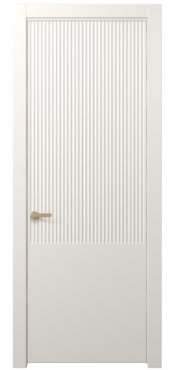 Дверь межкомнатная Межкомнатная дверь Alba АКП 8646 Гладкая эмаль (алба, альба, алва, альва, фдиф). Цвет Матовый пудровый белый. Материал Гладкая эмаль. Коллекция Alba. Картинка.