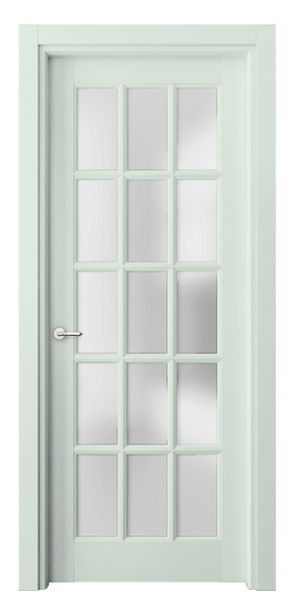 Дверь межкомнатная 6311 NCS S 1005-B80G. Цвет NCS NCS S 1005-B80G. Материал Массив бука эмаль. Коллекция Toscana Grigliato. Картинка.