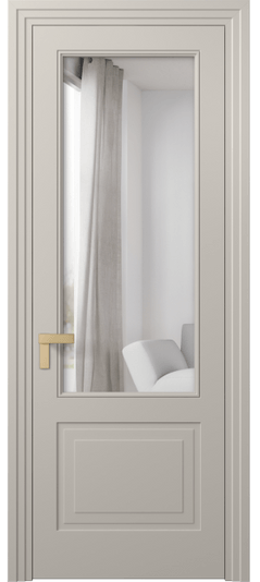 Дверь межкомнатная Межкомнатная дверь Rocca 8352 Гладкая эмаль (рокка, росса, рока, роса, рокко, rocco, roco, rokko, roko, rokka, hjrrfr). Цвет Матовый светло-бежевый. Материал Гладкая эмаль. Коллекция Rocca. Картинка.